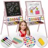Ricokids Detská magnetická tabuľa ružová