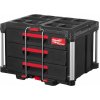 Milwaukee PACKOUT box s 3 zásuvkami 4932472130