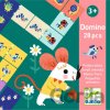 Djeco Domino Malé zvieratká 28 ks