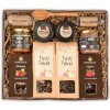 Darčekový kôš, darčeková sada: káva, sladkosti, med