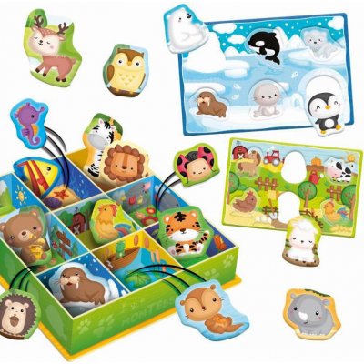 Montessori Liscianigioch baby krabička - šťastné zvířátka