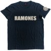Ramones - Logo and Presidential Seal Applique (Navy Blue) (Embellished) (tričko) Small
