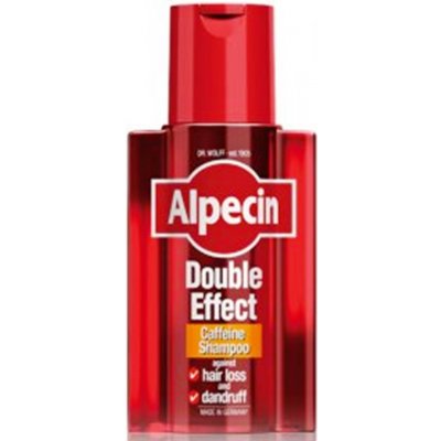 Alpecin Energizer Caffeine Double-Effect Kofeínový šampón proti lupinám a vypadávaniu vlasov 200 ml