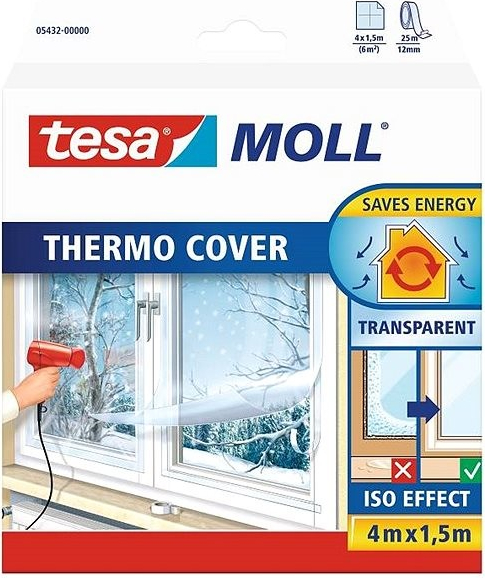 tesamoll Thermo Cover fólia na okno 4 x 1,5 m