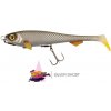 Fox Rage Super Slick Shad 18cm Loaded UV Silver Ghost Gumená nástraha