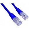 Gembird Patch kábel RJ45, cat. 5e, UTP, 0.25m, modrý PP12-0.25M/B