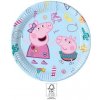 Papieren Teller für Party 23 cm Peppa Pig - Procos - Procos