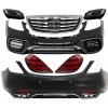 KITT Body Kit suitable for Mercedes S-Class W222 Facelift (2013-06.2017) S63 Design with Headlights and Taillights Full LED