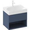 Skrinka pod umývadlo bez umývadla Ravak Lite 60x43x45 cm deepsea blue X000001857
