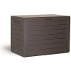 Zahradní box WOODEBOX 78 cm - 190 l - barva: umbra