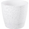 STREND PRO Garden Kvetináč Strend Pro Stone, 23x20,5 cm, biely, efekt kameňa