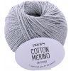 Pletacia vlna Drops COTTON MERINO UNI COLOUR 20 svetlá šedá