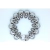 Steel Edge Náramok z chirurgickej ocele lebky WJHB392.1ST Dĺžka náramku: 22,5 cm