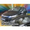 Honda Civic Sedan 2012-2016 (predné) - deflektory Heko