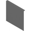 Adaptérový profil Ambia-Line, výška F, šírka 218mm Tmavo sivá (OG)
