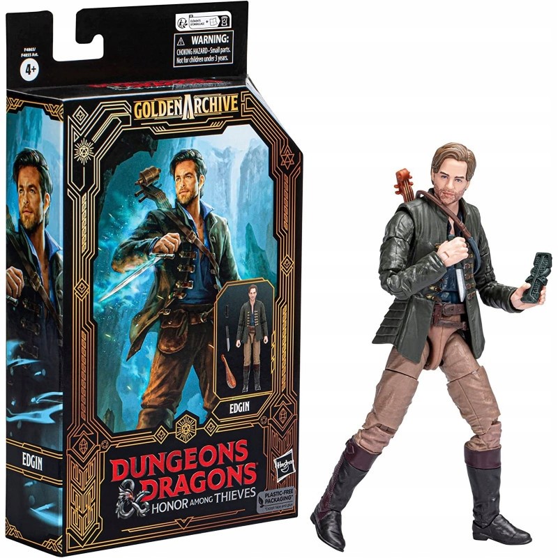 Hasbro Dungeons & Dragons Honour Among Thieves Zlatý archív Akčná Edgin 15 cm