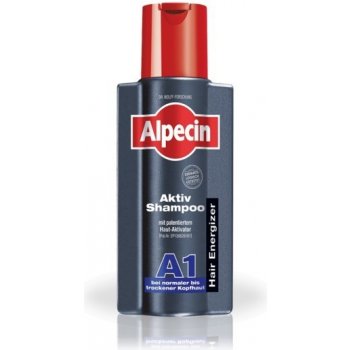 Alpecin Hair Energizer Aktiv Shampoo A1 aktivačný šampón pre normálnu až suchú pokožku hlavy 250 ml