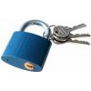 Zámok viasici modrý 63mm