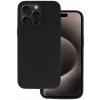 TopQ Zadný kryt Silicone Lite pre Iphone 13 Pro Max čierne