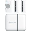 7Ryms iRay bezdrôtový mikrofón DW10 [mini jack 3,5 mm + USB-C] dva vysielače biely
