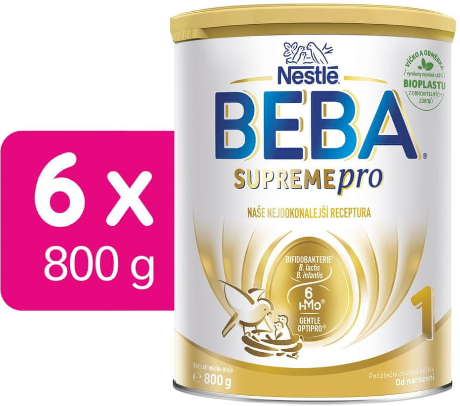 BEBA SUPREMEpro 1 HMO 6 x 800 g