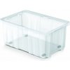 Box CARGO NCC24, 600x400x260 mm, plastový, s kolieskami