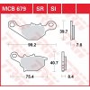 TRW brzdove platničky TRW MCB679EC