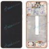 LCD displej Samsung Galaxy A33 5G (A336) a dotyk s krytom oranžovým Originál