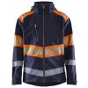 Blåkläder AB 4494 Hi-Vis Softshell Jacket Farba: Námornická modr/oranžová, Veľkosť: L