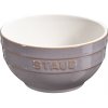 Jedálenská miska 400 ml, sivá, keramika, Staub