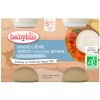 3+1 zadarmo - Babybio Brassé z francúzskeho mlieka natur 2 x 130 g - Marhuľa, Banán