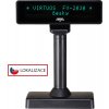 VIRTUOS VFD zák.displej FV-2030B 2x20, 9mm,Serial, černý EJG1005