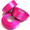 Saténová stuha húbka:25mm návin 30m cyklamenová (celý návin)