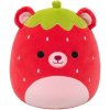Squishmallows Jahodový medvěd Romeo