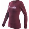 Dámske tričko dl.rukáv SENSOR MERINO AIR HILLS port red XL
