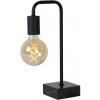 Lucide | Lucide 45565/01/30 - Stolná lampa LORIN 1xE27/40W/230V čierna | LC3217