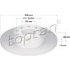 Brzdový kotúč TOPRAN - Hans Pries GmbH 110 080
