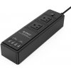ORICO prepäťová ochrana 2*AC 3-pin universal, 4*USB, vypínač