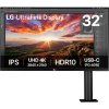 LG Electronics Ergo LCD monitor 80 cm (31.5 palca) En.trieda 2021 G (A - G) 3840 x 2160 Pixel 5 ms; 32UN880K-B