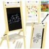 Ikonka Tabuľa na suchú kriedu46x43x89 popolavá