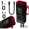 PRENOSNÝ AUTOMOBILOVÝ KOMPRESOR POWER BANK BATERKA LED AKUMULÁTOROVÁ AGOG