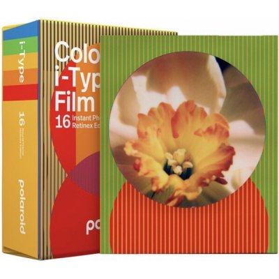 Polaroid Color film pre I-Type Round Frame Retinex Double