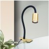 Orion Orion Str 10-489 - LED Flexibilná stolná lampa s klipom KURT LED/5W/230V zlatá OR0055 + záruka 3 roky zadarmo