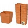 Obal Na Kvetináč 4 cm plast čierny