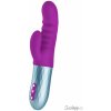Přirážecí vibrátor s králíčkem FemmeFunn Essenza Purple