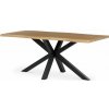 Autronic Twist HT-F4618OAK Jídelní stůl 180 x 90 x 75 cm přírodní dub