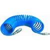 Proteco spirálová PU 6/10mm 5 m s rychlospojkami STOP