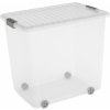 KIS W BOX XL 78L 57x39x52cm transparent/svetlo sivá