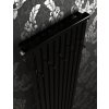 Radiátory - MC Montana | kúpelňové | DEKORATÍVNY RADIÁTOR SIMPLE S HÁČIKMI | farba - Čierny lesk, veľkosť - 1400/610 mm