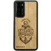 Drevený kryt Huawei P40 Námorník Dub